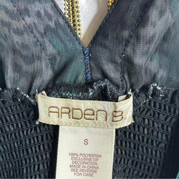 Arden Mini Fit & Flare Y2K Dress Black Green Unique Metal Straps Women’s… - Picture 8 of 13